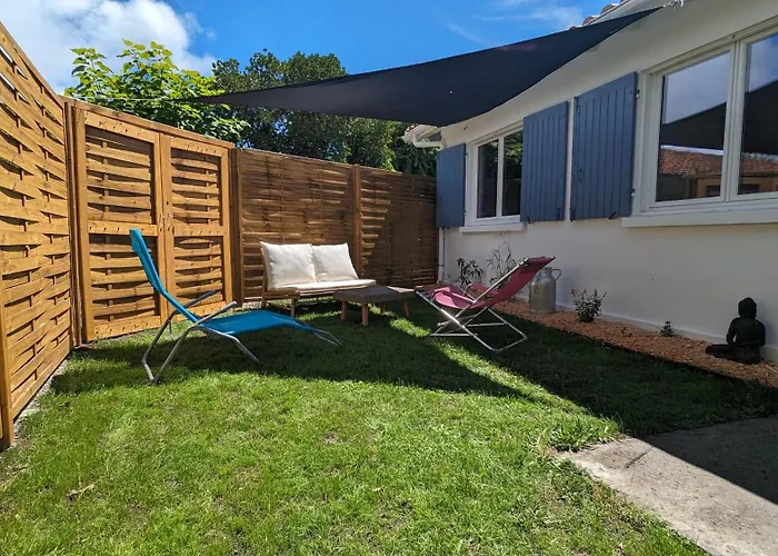 Andernos-maison De Centre-ville Avec Jardin *